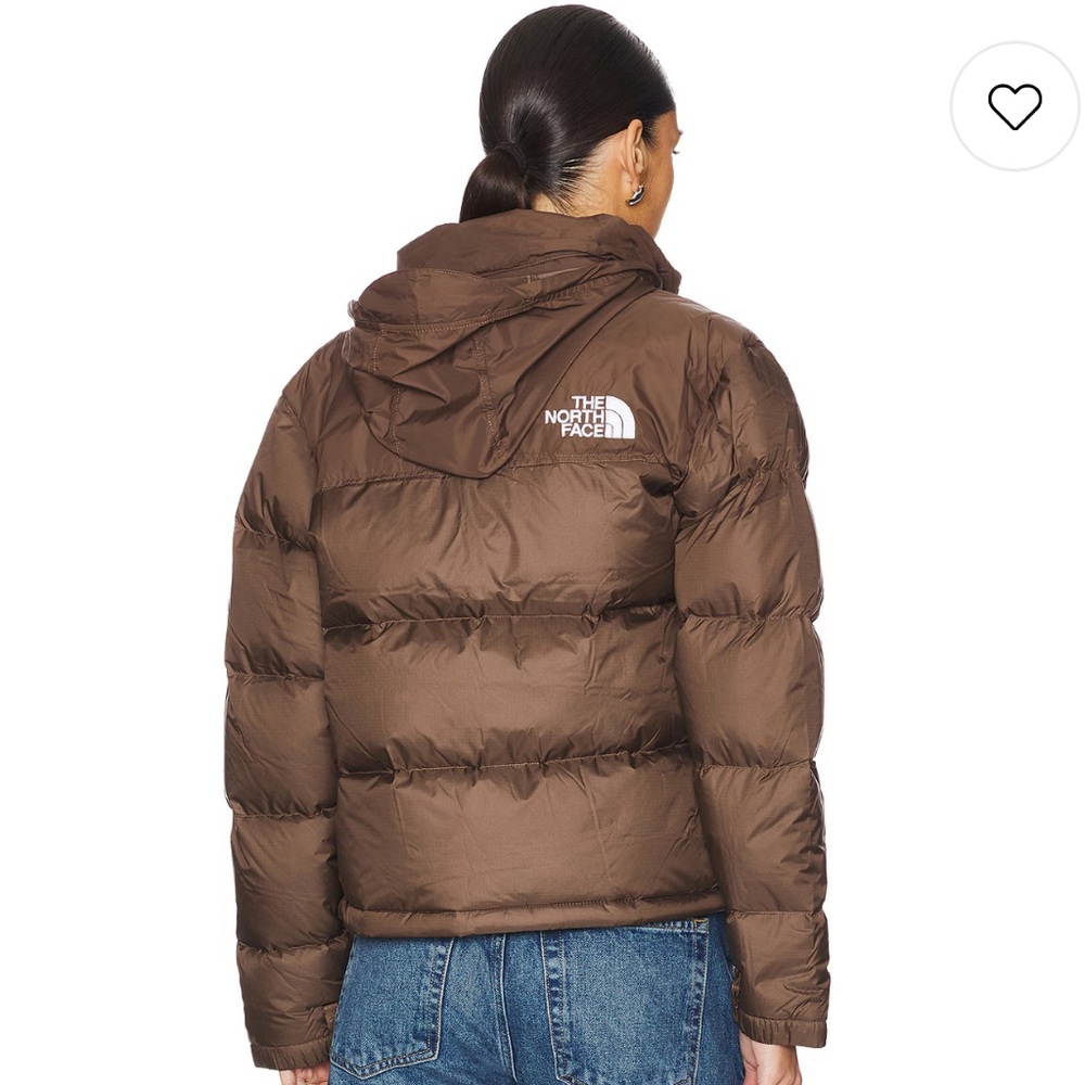 1996 Retro Nuptse Jacket in Smokey Brown - Picture 2 of 6
